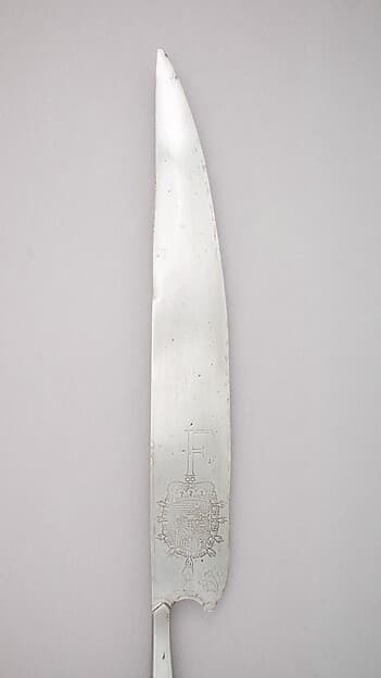 Glaive of the Bodyguard of Archduke Ferdinand of Austria, later Emperor Ferdinand II (1578–1637)