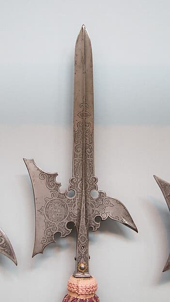 Halberd of Wolf Dietrich von Raitenau, Prince-Archbishop of Salzburg (reigned 1587–1612)