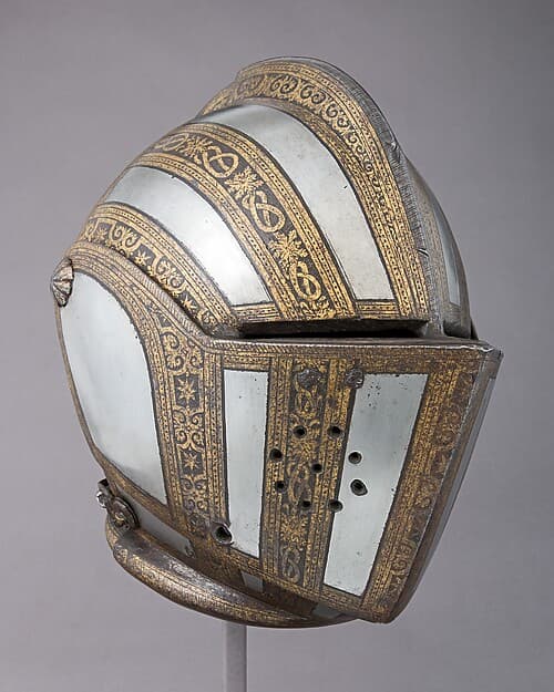 Close Helmet for Foot Combat, by the Master of the Castle Mark
