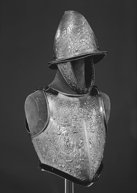 Helmet, Breastplate, and Backplate, by D. G. V. Lochorst