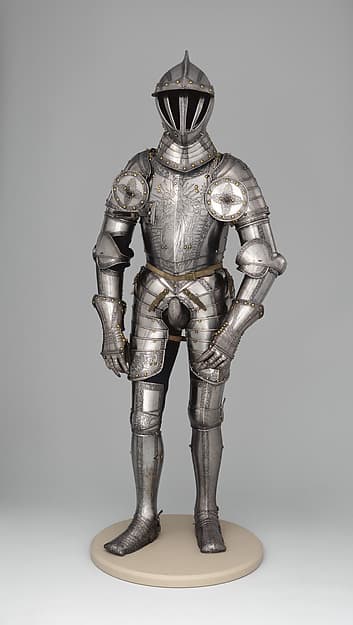 Armor of Emperor Ferdinand I (1503–1564), by Kunz Lochner