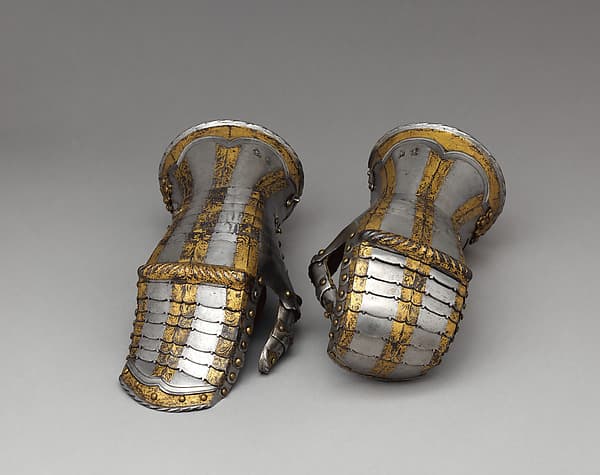 Pair of Mitten Gauntlets, by Valentin Siebenbürger