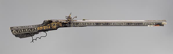 Wheellock Rifle, by Caspar Spät