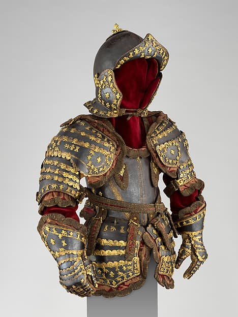 Armor of Infante Luis, Prince of Asturias (1707–1724), by Jean Drouart