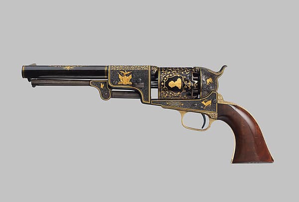 Colt Third Model Dragoon Percussion Revolver, serial no. 12406, by Samuel Colt