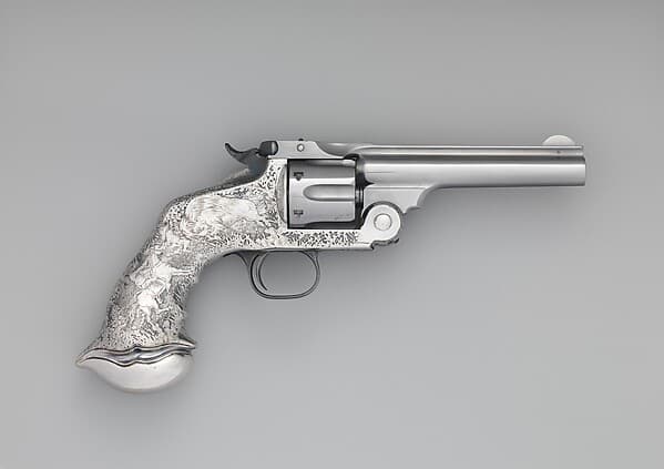 Smith and Wesson .44 New Model No. 3 Single-Action Revolver, serial no. 25120, by Smith & Wesson