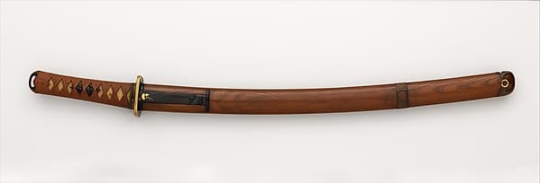 Mounting for a Short Sword (Wakizashi Goshirae), by Shibata Zeshin