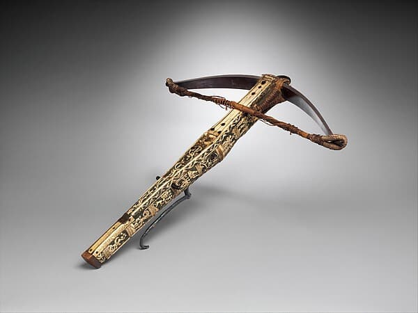 Crossbow (Halbe Rüstung) with Cranequin (Winder)