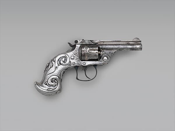 Smith and Wesson .38 Caliber Double-Action Revolver, serial no. 70002, by Smith & Wesson
