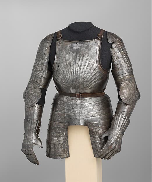 Elements of a Light-Cavalry Armor, by Christian Schreiner the Younger