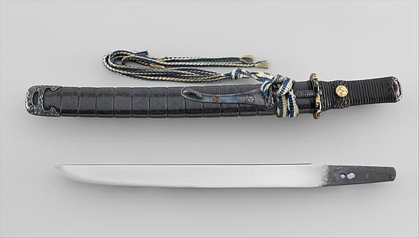 Blade and Mounting for a Dagger (Tantō), by Uda Kunimitsu