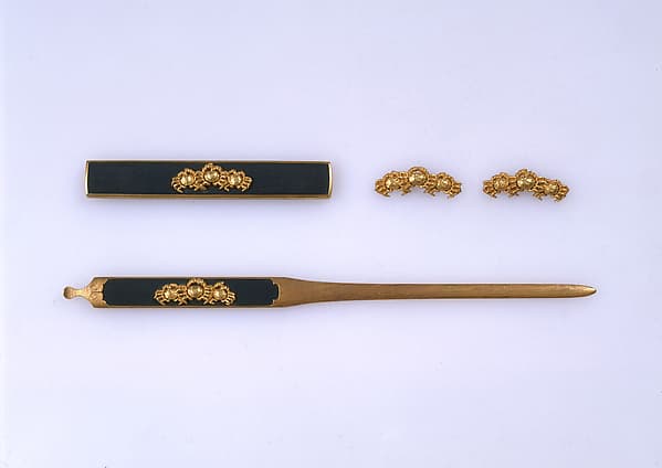 Set of Sword Fittings (Mitokoromono), by Gotō Sōjō