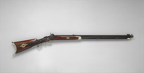 Percussion Target Rifle, by Julius Grudchos