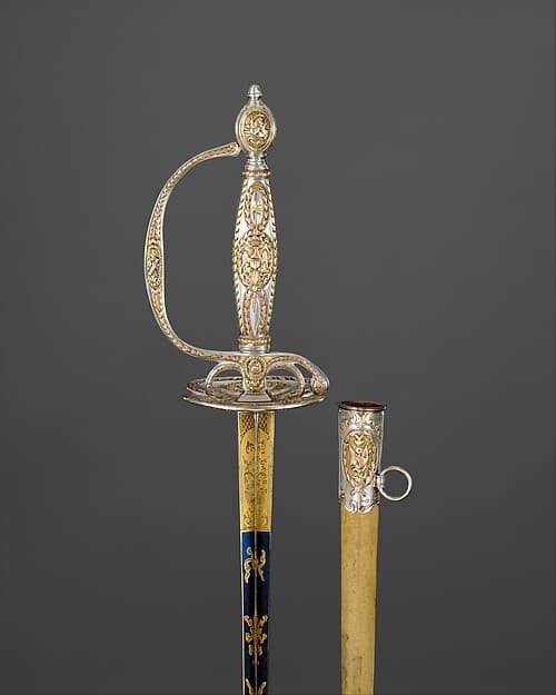 Congressional Presentation Sword with Scabbard of Colonel Marinus Willett (1740–1830), by C. Liger