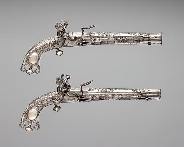 Pair of Flintlock Pistols, by Alexander Campbell