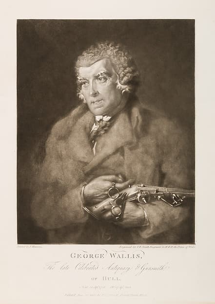 George Wallis, The Late Celebrated Antiquary and Gunsmith of Hull, by John Raphael Smith
