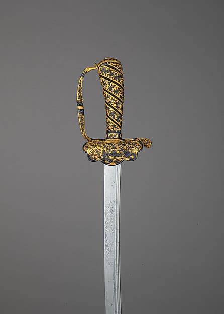 Hunting Sword and Scabbard