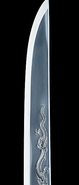 Blade and Mounting for a Dagger (Tantō), by Gassan Sadakazu