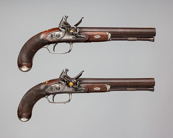 Pair of Flintlock Pistols of the Prince of Wales, later George IV (1762–1830), by Durs Egg