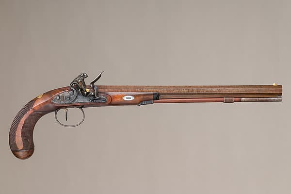 Flintlock Target Pistol of Prince William Frederick, Second Duke of Gloucester and Edinburgh (1776–1834), with Case and Accessories, by Wogdon & Barton