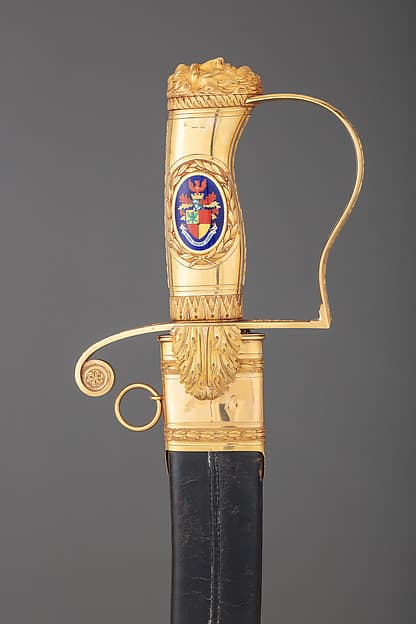 Saber and Scabbard Presented to Lieutenant Colonel Edward Pakenham, by John Ray and James Montague
