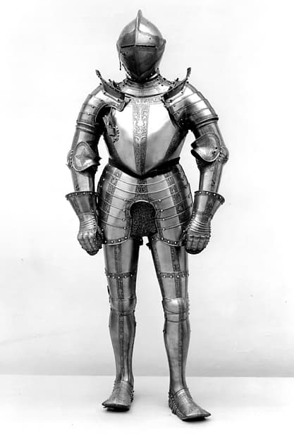 Armor from a Small Garniture for Field and Tournament, by Kunz Lochner