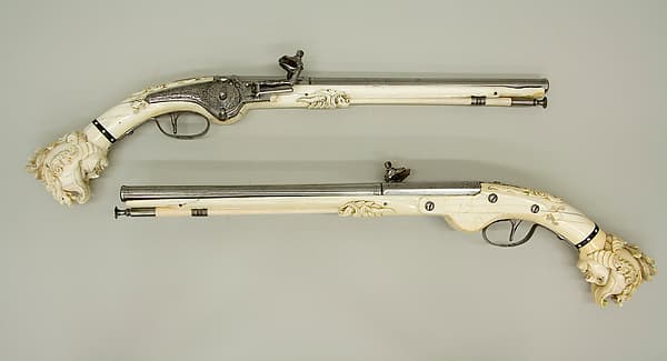 Pair of Wheellock Pistols