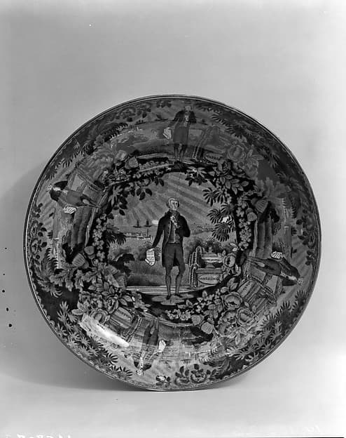 [George Washington at his tomb], by Enoch Wood & Sons