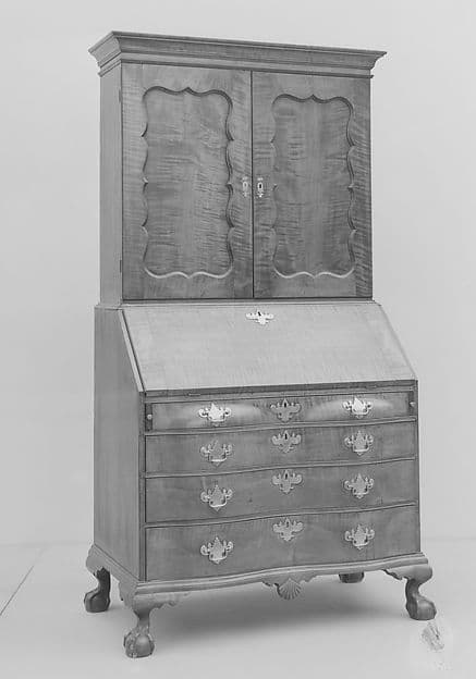 Desk and Bookcase