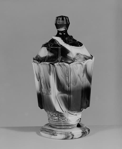 Covered Sugar Bowl, by Challinor, Taylor and Company