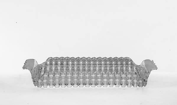 Tray, by Mount Washington Glass Company