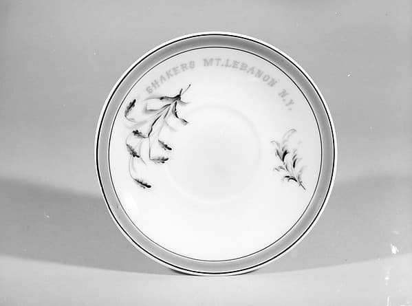 Saucer, by Union Porcelain Works