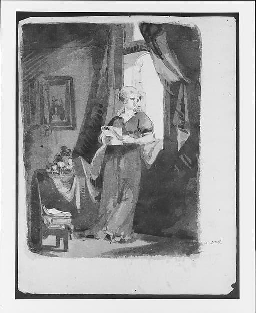 Sketchbook of Figure Studies, by Thomas Sully
