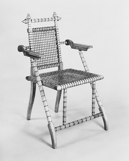 Folding Armchair, by George Jakob Hunzinger