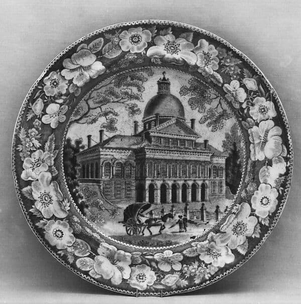 [Boston State House], by Enoch Wood & Sons