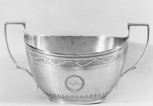 Sugar Bowl, by Samuel Kirk and Son