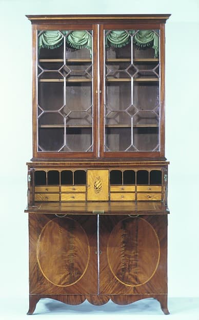 Secretary and bookcase