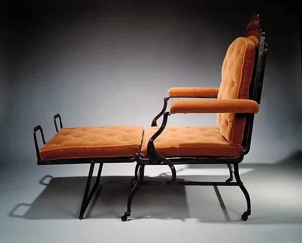 Folding Armchair, by Marks Adjustable Folding Chair Company
