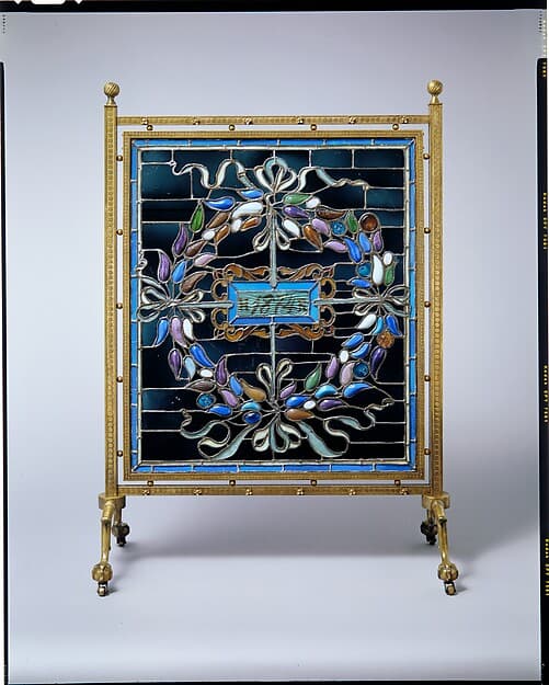 Firescreen, by John La Farge