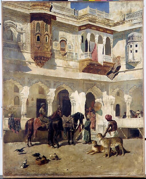 The Rajah Starting on a Hunt, by Edwin Lord Weeks