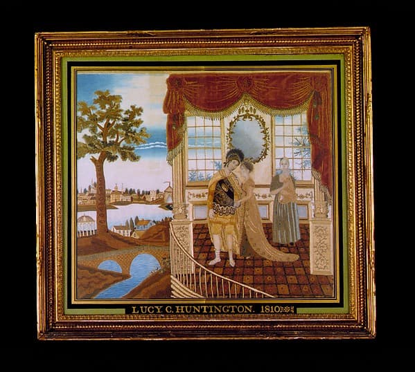 Hector Taking Leave of His Family, by Lucy Coit Huntington