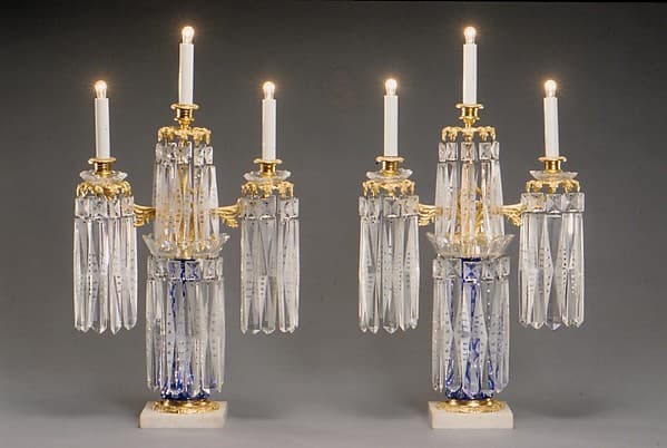 Girandole, by New England Glass Company
