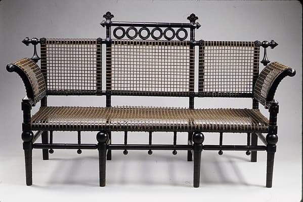 Settee, by George Jakob Hunzinger