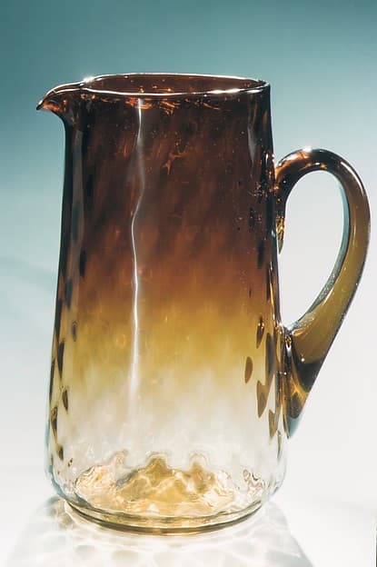 Water Pitcher, by Mount Washington Glass Company