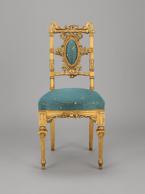 Side chair, by Herter Brothers