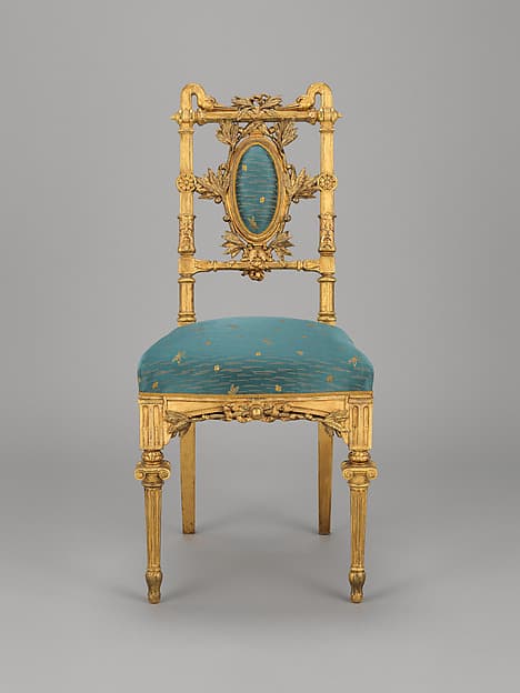 Side chair, by Herter Brothers