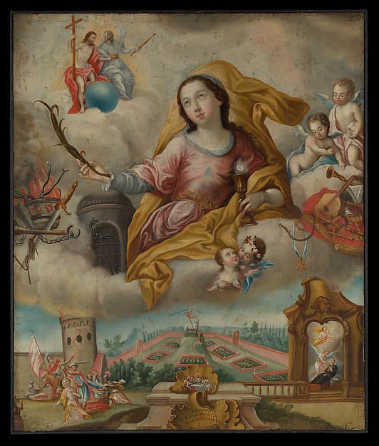 Saint Barbara, by Unknown