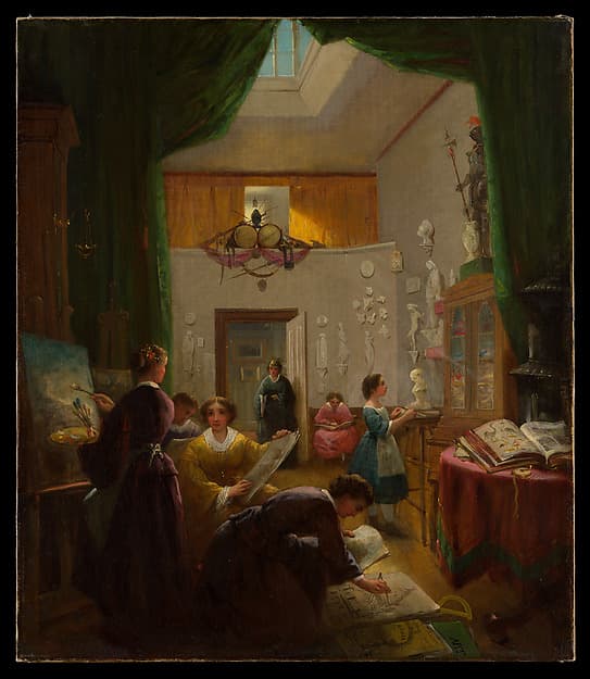 Art Students, by Louis Lang