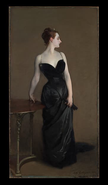 Madame X (Virginie Amélie Avegno Gautreau), by John Singer Sargent