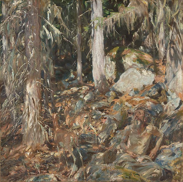 The Hermit (Il solitario), by John Singer Sargent